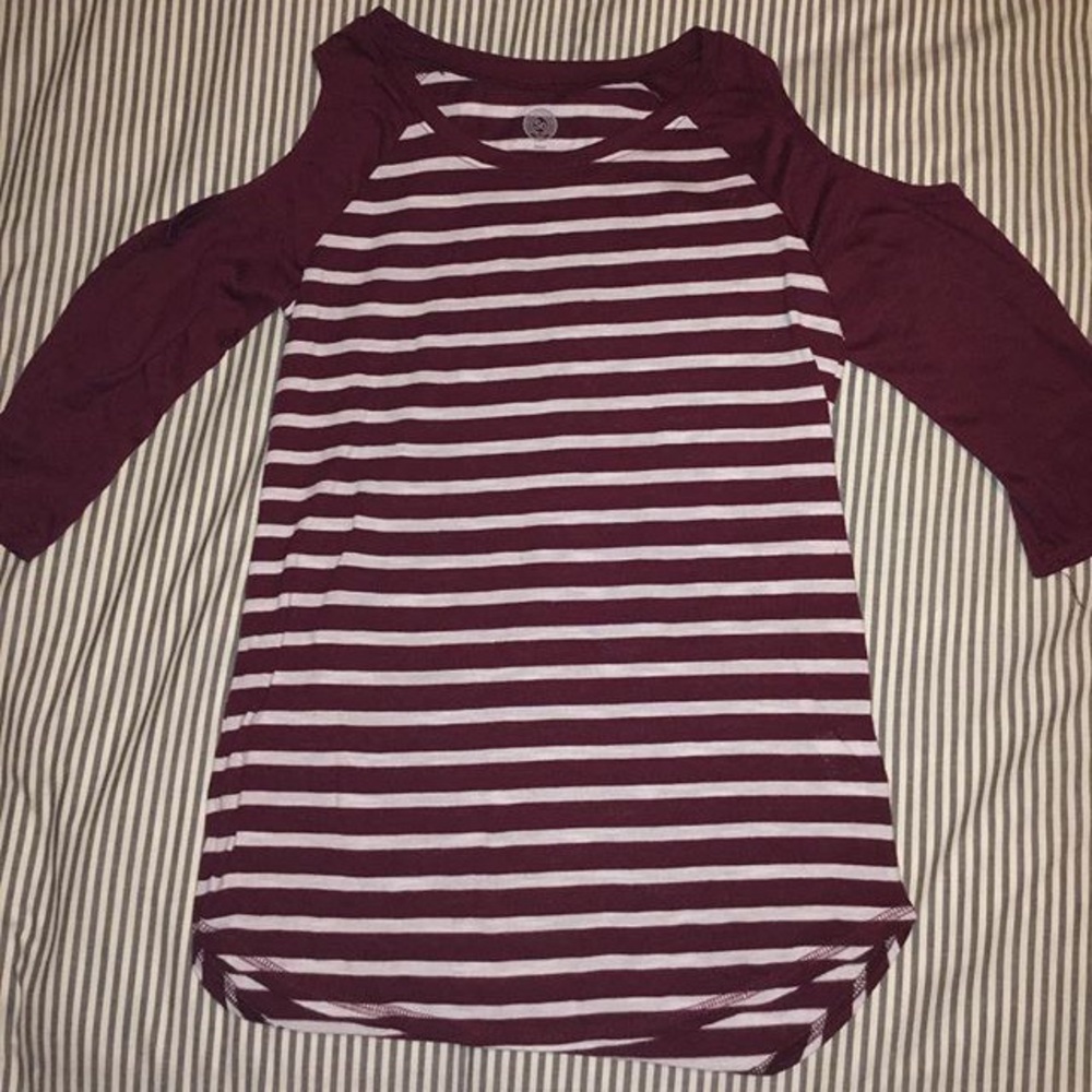 Cold shoulder shirt